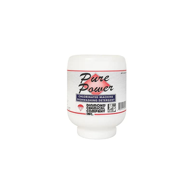 Pure Power Dishmachine Detergent 9 LB Chlorinated 4/Case