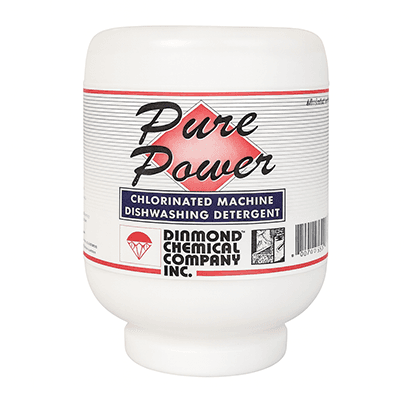 Pure Power Dishmachine Detergent 9 LB Chlorinated 4/Case