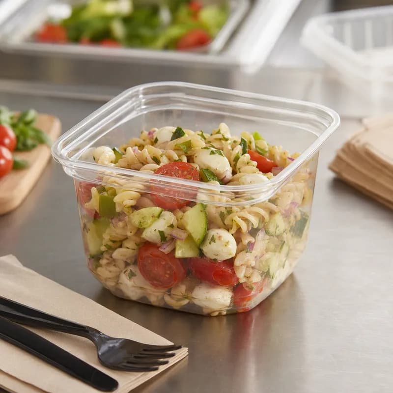 Deli Container 16 OZ PET Square 750/Case
