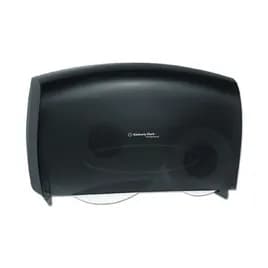 Scott® Essential Toilet Paper Dispenser 20.43X13.12X5.8 IN Wall Mount Black 2-Roll Jumbo (JRT) 1/Each