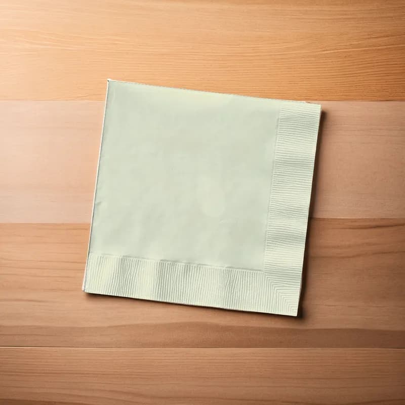 Beverage Napkins Ivory Paper 600/Case