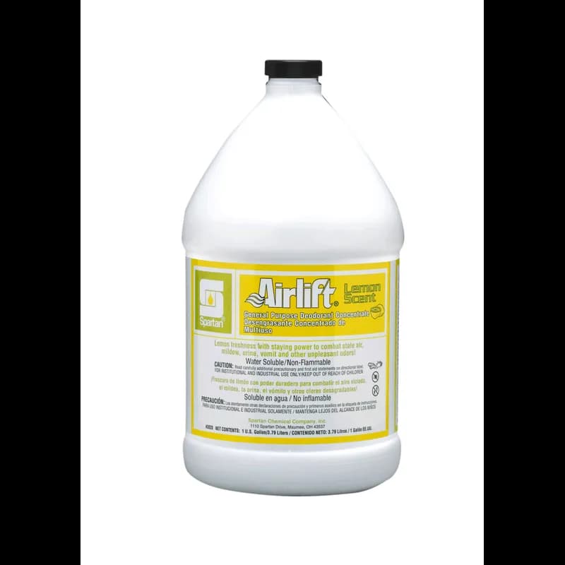 Airlift® Deodorizer Lemon Yellow Concentrate 1 GAL 4/Case