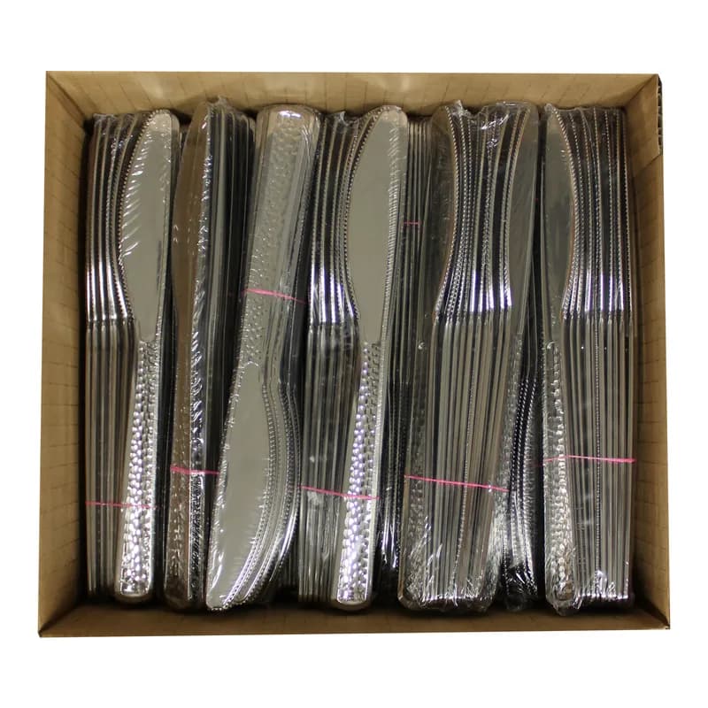 Knife PS Silver Hammered Look 600/Case