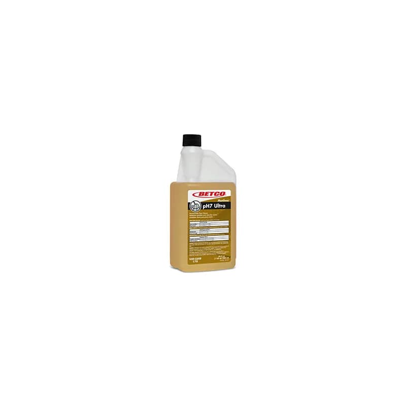 pH7 Ultra FastDose Lemon Floor Cleaner 1 QT Daily Neutral Concentrate Liquid 6/Case