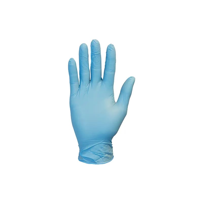 Safety Zone® Non-Medical Gloves XL Blue 6MIL Nitrile Rubber Disposable Powder-Free 100 Count/Pack 10 Packs/Case