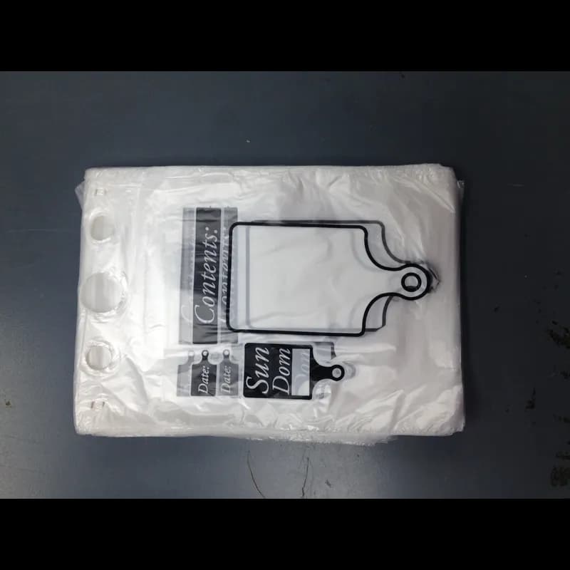 Bag 6X7 IN Plastic Clear Sunday Portion Bag Saddlepack 2000/Case