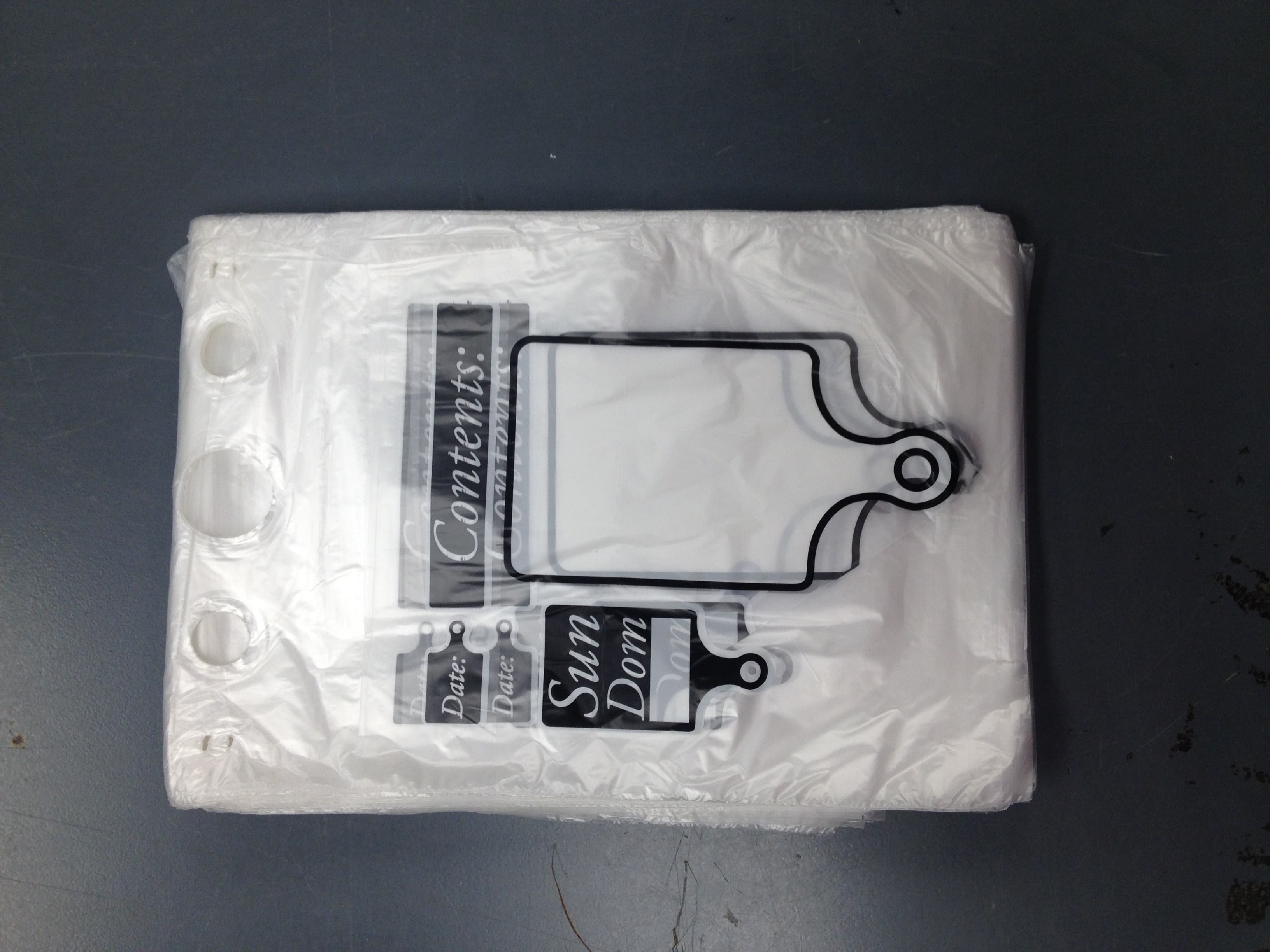 Bag 6X7 IN Plastic Clear Sunday Portion Bag Saddlepack 2000/Case