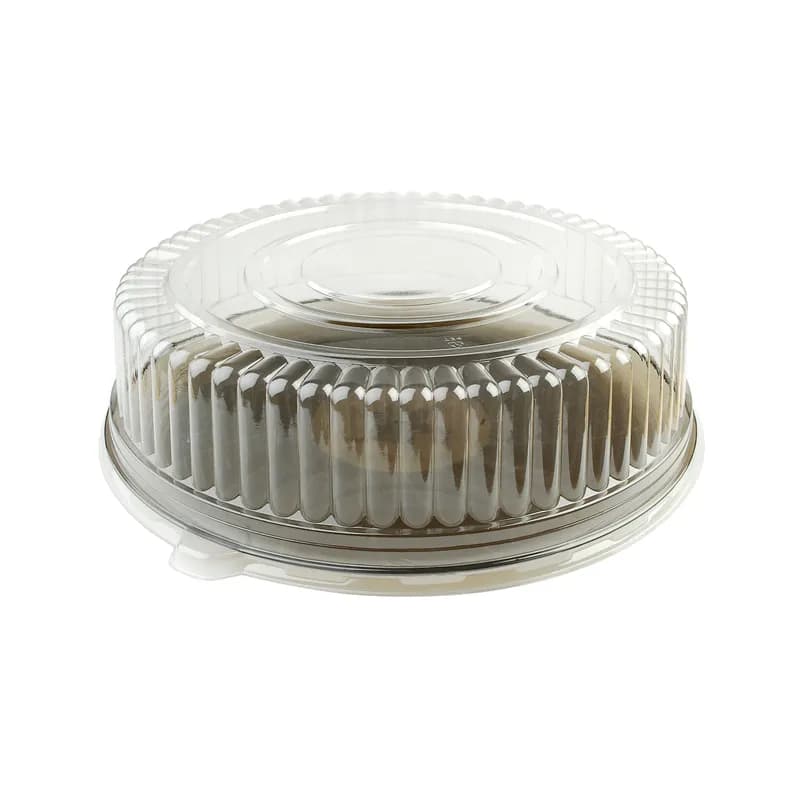 Platter Pleasers Lid Dome 16 IN PET Clear Round For Container 25/Case
