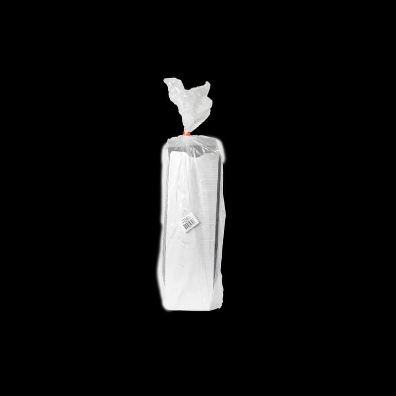 ChampPak #1 Take-Out Box Tuck-Top 4.375X3.5X2.5 IN Clay-Coated Paperboard White Rectangle 450/Case