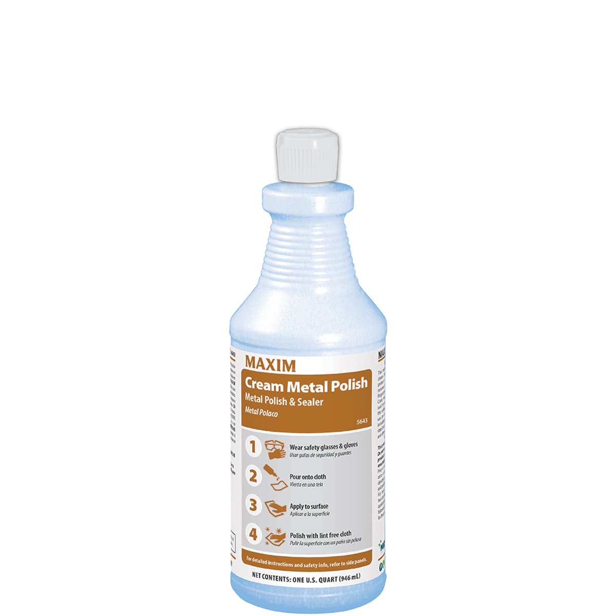 Maxim® Metal Polish 1 QT Cream RTU 6/Case
