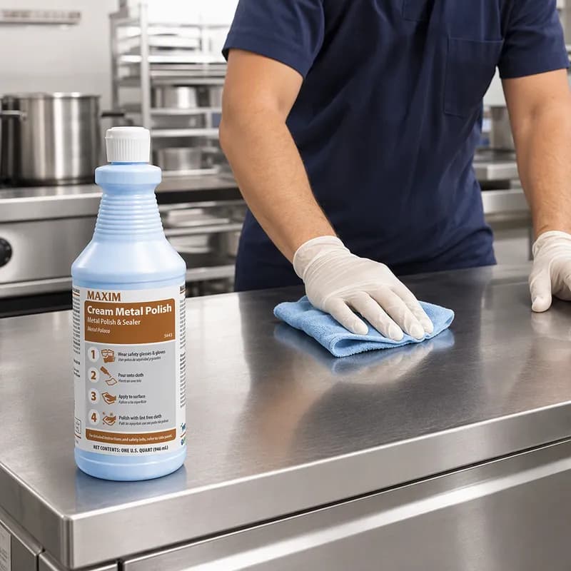 Maxim® Metal Polish 1 QT Cream RTU 6/Case