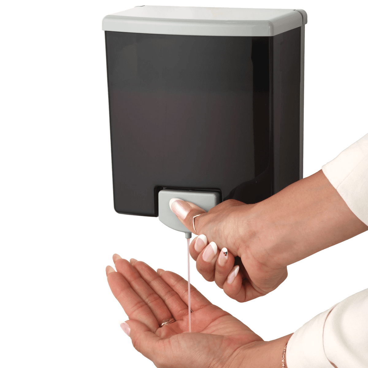 B-40 Soap Dispenser Black Gray Manual 1/Each