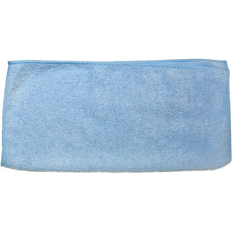 Cleaning Cloth 12X12 IN 250 G Microfiber Blue Square 12/Pack