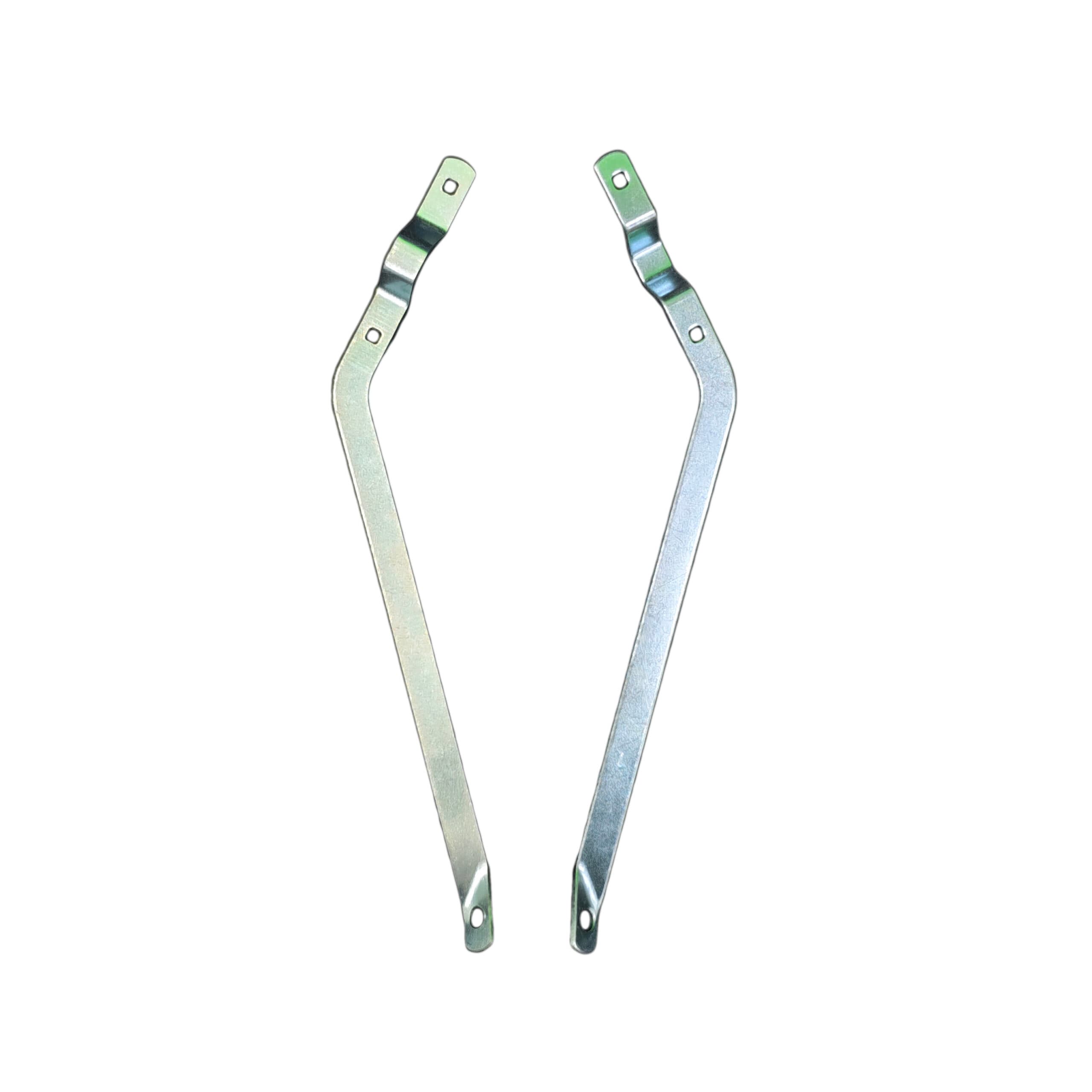 Handle Brace Silver Metal Clamp Style With Cross Bars 1/Each
