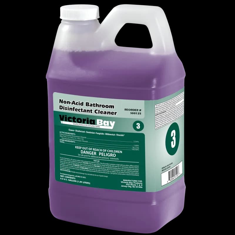 Victoria Bay Non-Acid Bathroom Disinfectant Cleaner CMS #3 64 OZ 4/Case