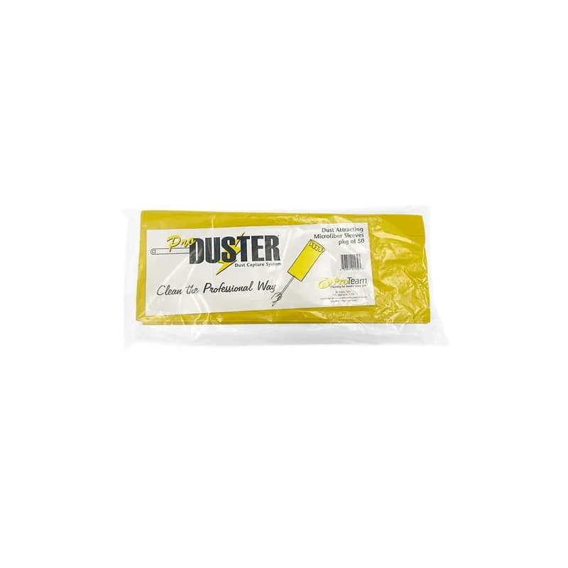 ProDuster Dust Sleeve Yellow 50 Count/Pack 10 Packs/Case