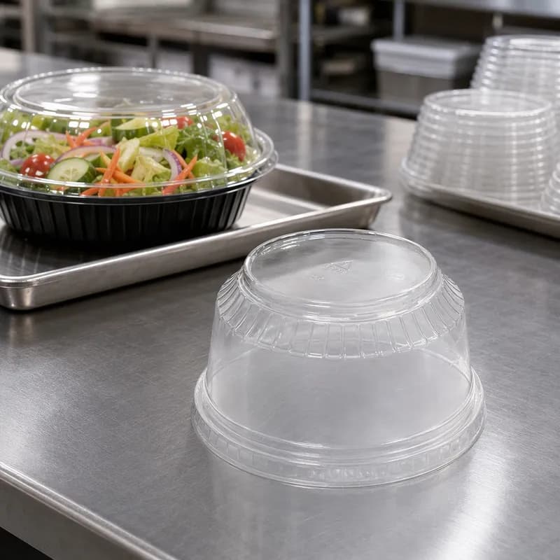 Victoria Bay Lid Dome Plastic For Container 1000/Case