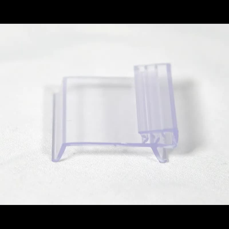 Gee Grip Clips Plastic Clear 100/Pack