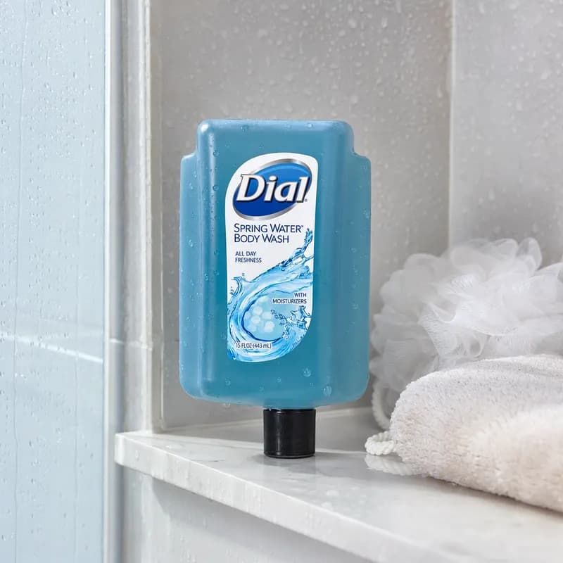 Dial Body Wash Liquid 15 FLOZ Blue 6/Case