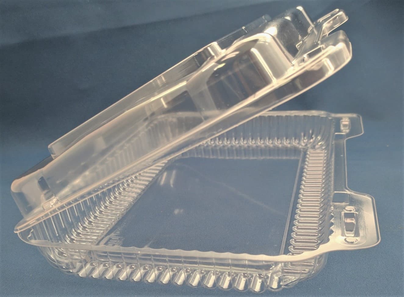 Take-Out Container Hinged 9.375X6.75X2 IN Clear 350/Case