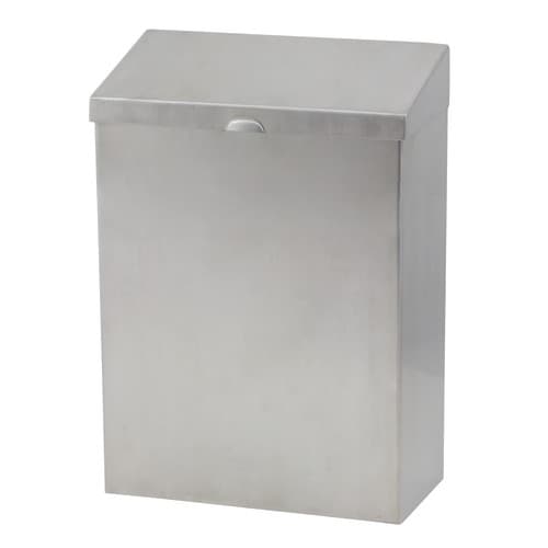 Health Gards® Menstrual Care Disposal Receptacle Stainless Stainless Steel 1/Each