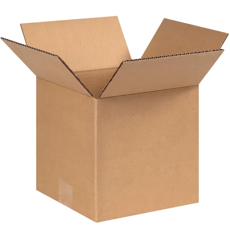Regular Slotted Container (RSC) 8X8X8 IN Corrugated Cardboard 32ECT 25 Count/Bundle 900 Count/Pallet