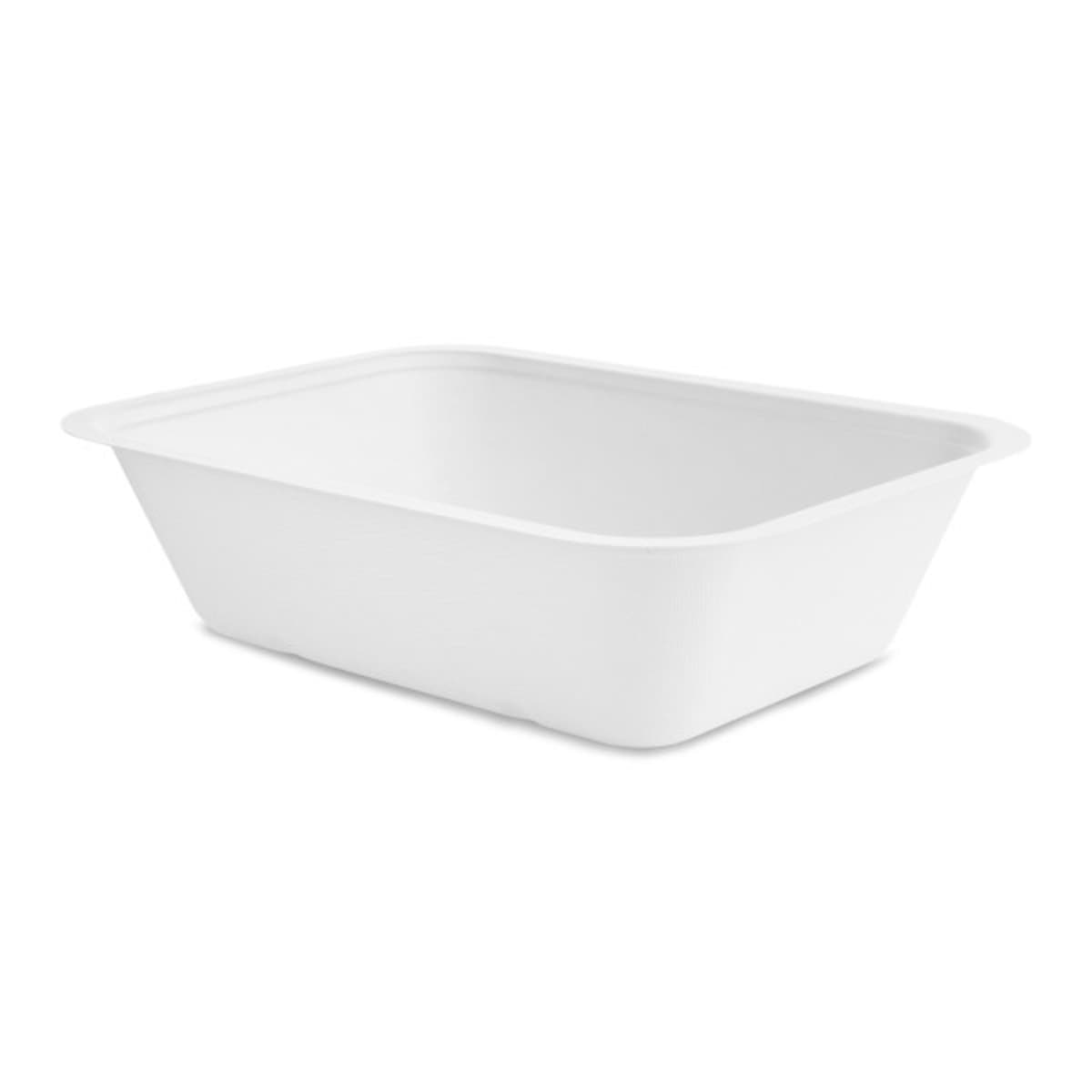 Corporate Image Dining Take-Out Container Base 60 OZ Plastic Gourmet 600/Case