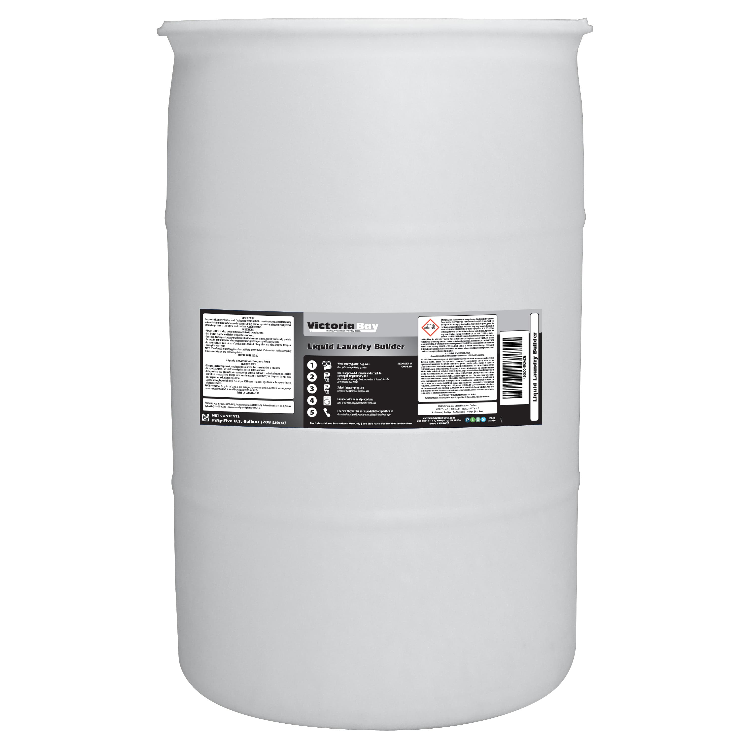 Victoria Bay Liquid Laundry Builder 55 GAL 55/Drum