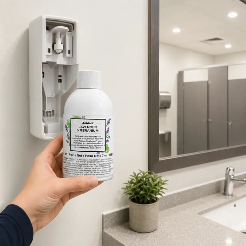 Airoma® 3000 Air Freshener Lavender & Geranium Aerosol 7 OZ Refill 12/Case
