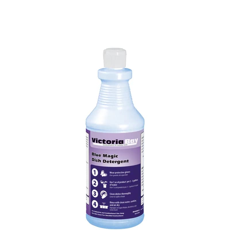 Victoria Bay Blue Magic Dish Detergent 32 OZ 12/Case