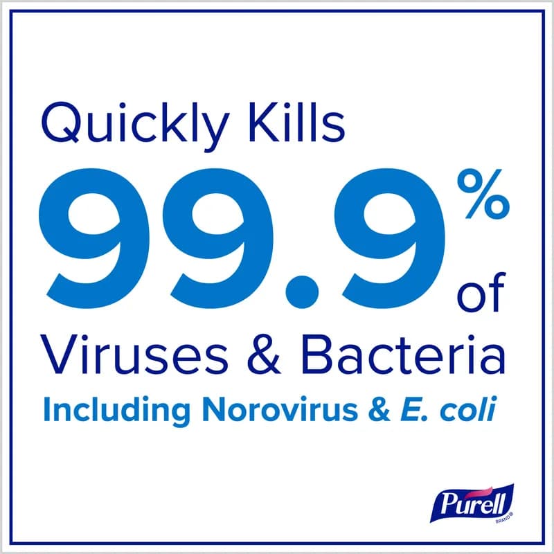 Purell® Flowpack Sanitizer 7.36X4.33X2.17 IN Wipe 72 Count/Pack 12 Packs/Case 864 Count/Case