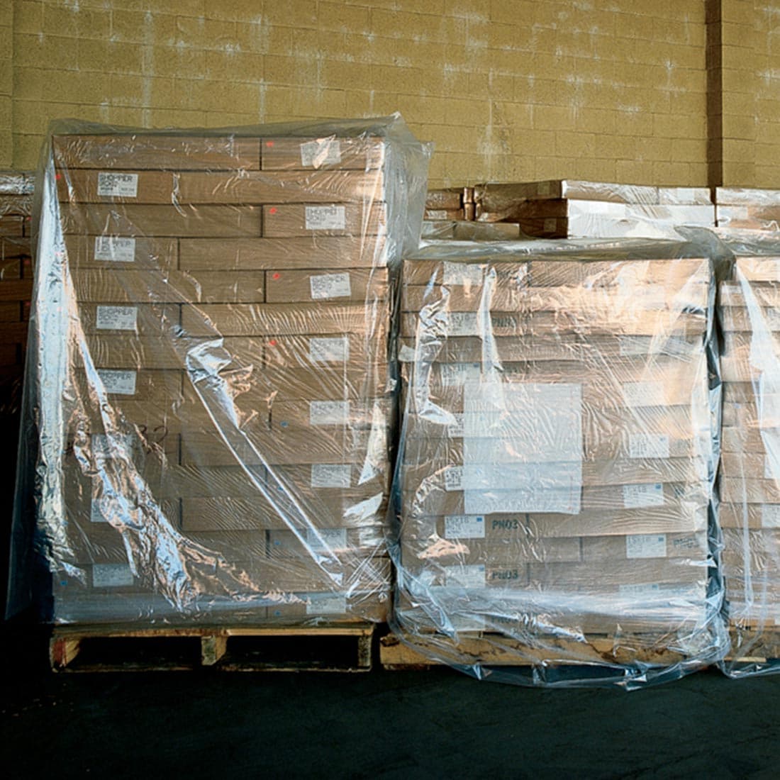 Pallet Cover 51X49X85 IN Clear LDPE 2MIL Gusset 50/Roll
