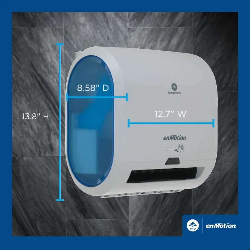 enMotion® Paper Towel Dispenser Gray Automatic Touchless Intuition Sensor 1/Each
