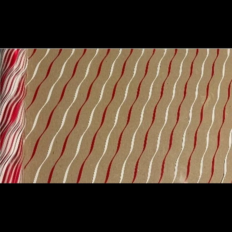 Multi-Purpose Roll 20IN X100FT Cellophane Multicolor Stripe 1/Roll