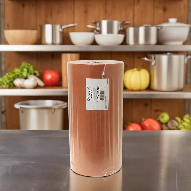 Multi-Purpose Steak & Butcher Paper Roll 15IN X1000FT Peach Treated 1/Roll