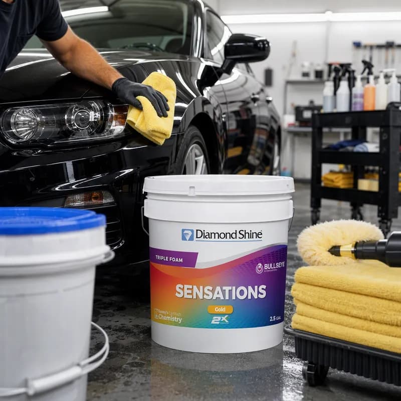 Sensations Gold Car Wax Cream 2/Case