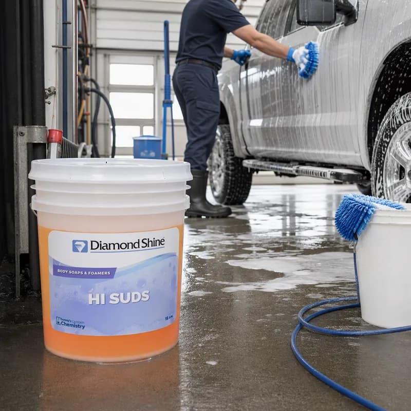 Hi Suds Unscented Car Wash 15 GAL Concentrate 1/Pail