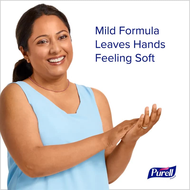 Purell® Hand Sanitizer Gel 0.04 OZ 1.5X0.13X2 IN Fragrance Free Individually Wrapped Advanced 2000/Case