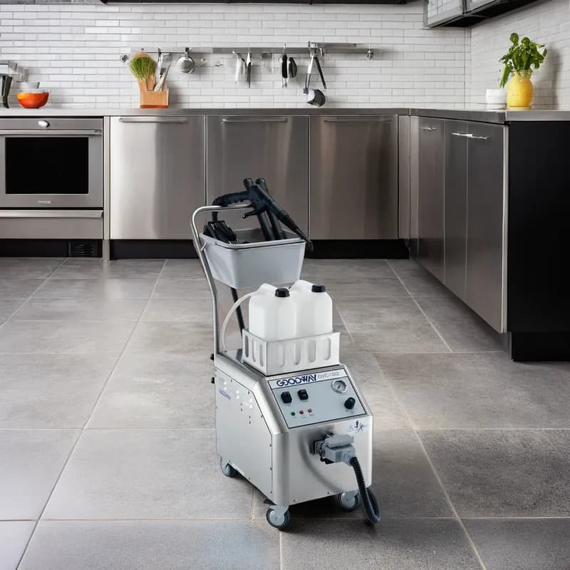 Vapor Steam Cleaner 1.3 GAL Stainless Steel 115V Tools Continuous Refill 1/Each