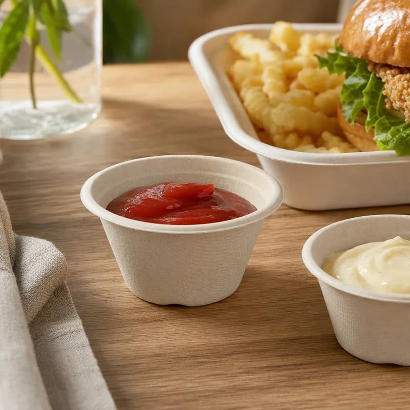 Souffle & Portion Cup 2 OZ Fiber 2000/Case