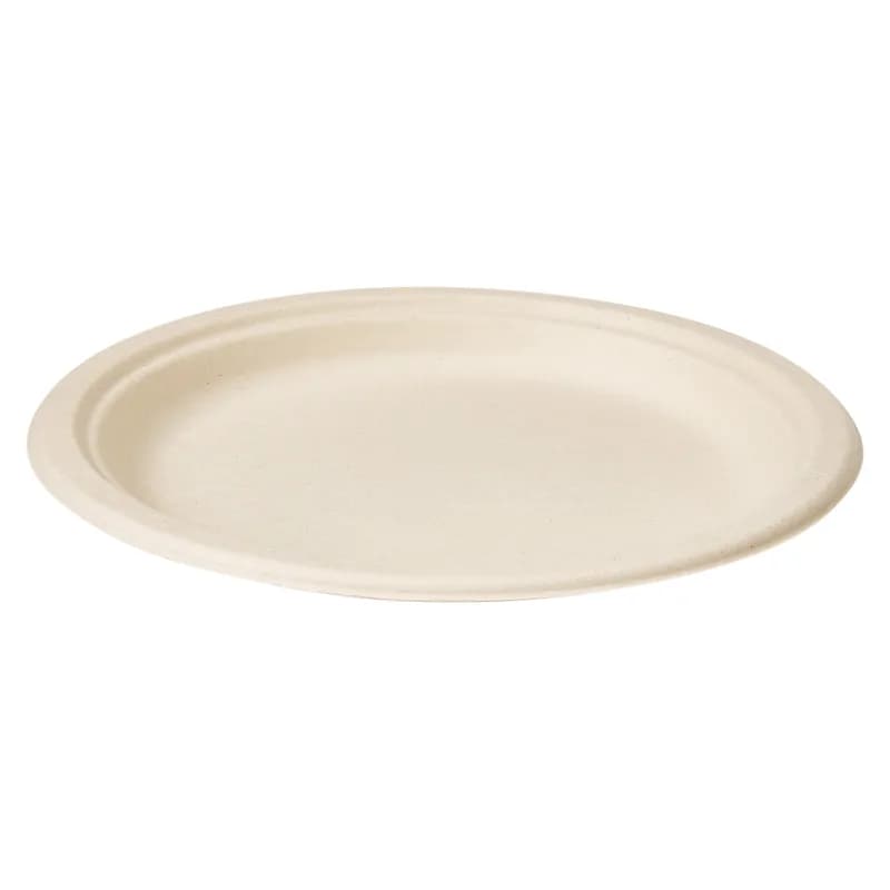 Victoria Bay Plate 8.75 IN Plant Fiber Brown Round 500/Case