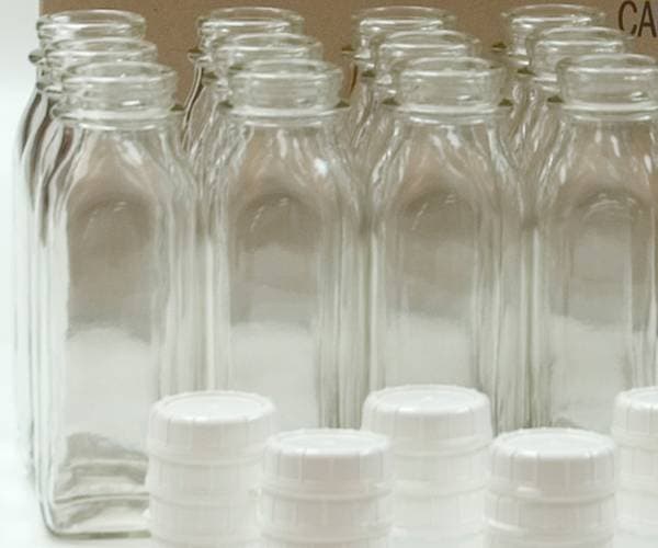 Bottle 16 FLOZ Glass 24/Case