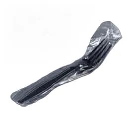 Fork PP Black Medium Heavy Wrapped 1000/Case