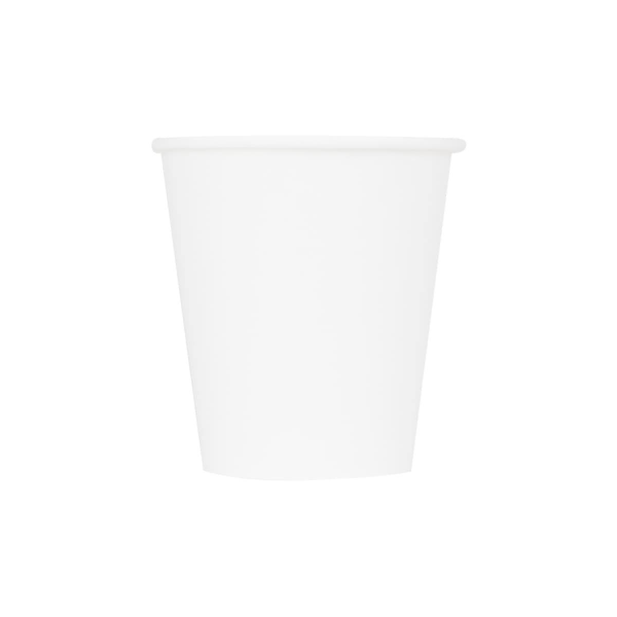 Karat® Hot Cup 10 OZ Paper White 90MM 1000/Case