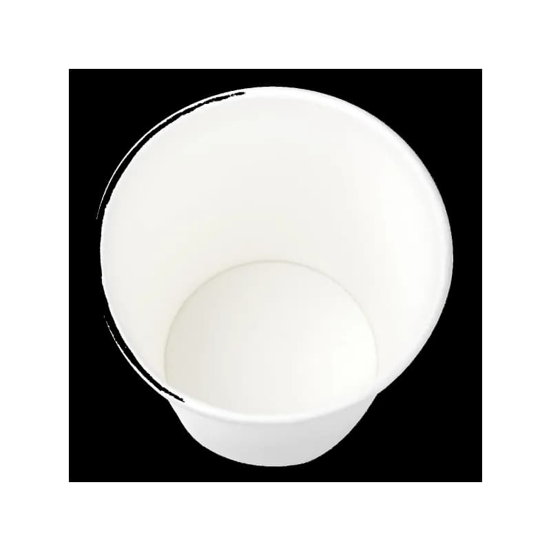 Karat® Hot Cup 10 OZ Paper White 90MM 1000/Case