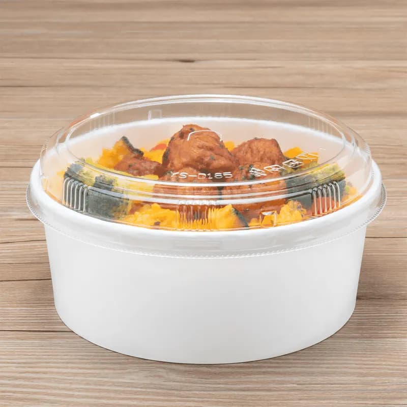 Bucket & Tub 32 OZ Paper White Short 45 Count/Pack 8 Packs/Case 360 Count/Case