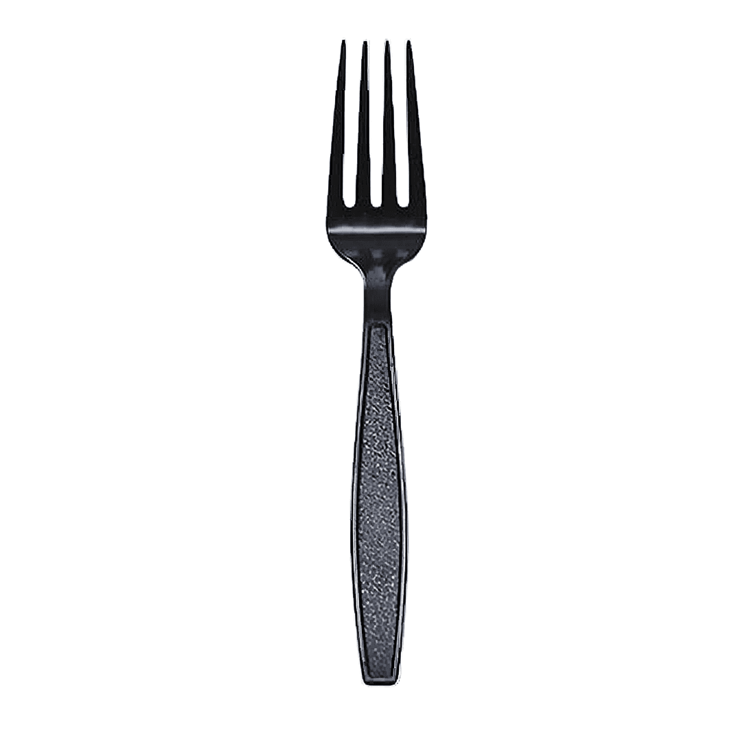 Fork PS Black Extra Heavy 100 Count/Bag 10 Bags/Case 1000 Count/Case