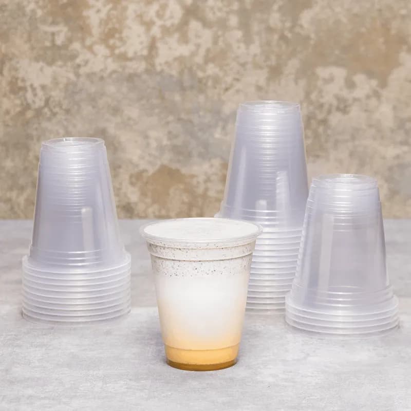 Karat® U-Rim Cold Cup 12 OZ PP Translucent 95MM 2000/Case