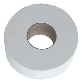 Toilet Paper & Tissue Roll 3.25IN 1000 FT 2PLY White Jumbo (JRT) 9IN Roll 12/Case