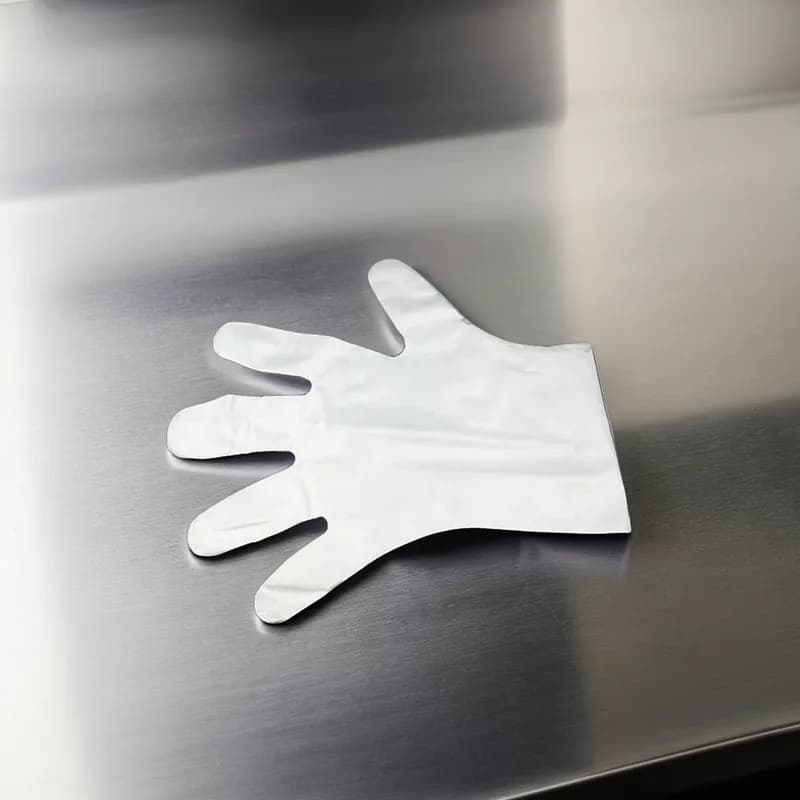 Victoria Bay Gloves Medium (MED) White Medium Weight TPE Powder-Free 200 Count/Pack 10 Packs/Case 2000 Count/Case